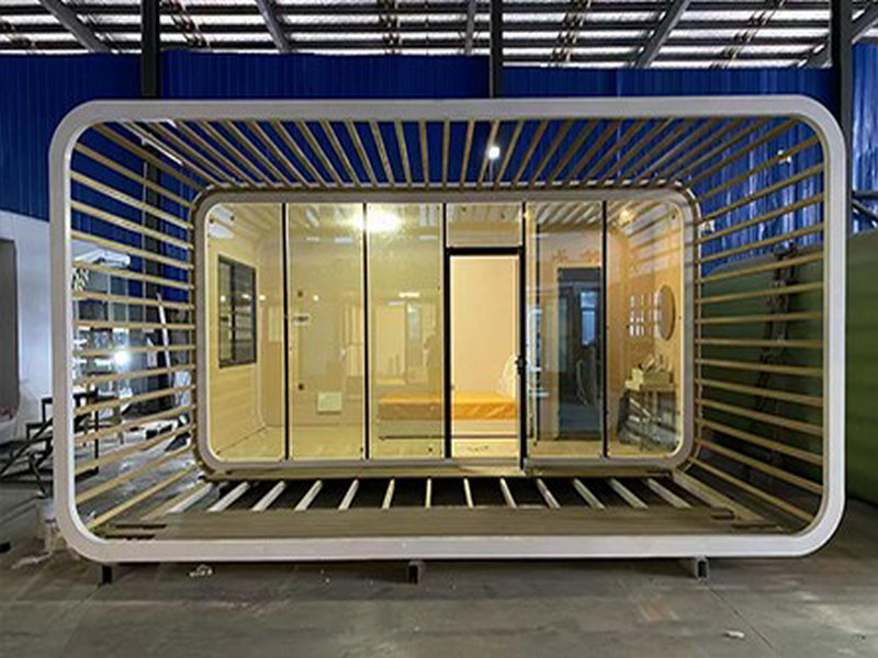 Expandable Innovative Space Pods models with Middle Eastern motifs in Chile