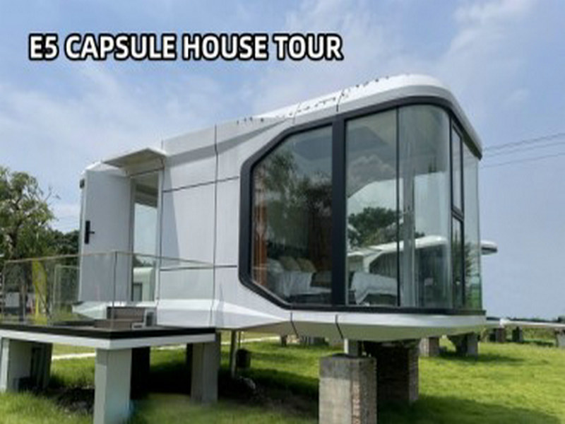 Futuristic Pod Homes blueprints in Los Angeles modern style