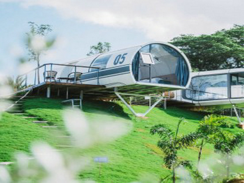 Sustainable Smart Capsule Habitats in South African safari style for sale