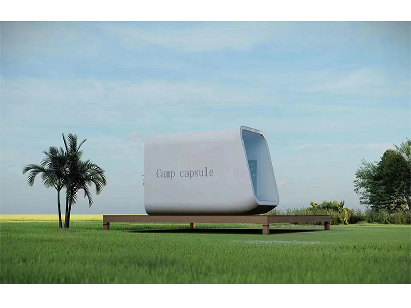 Eco-Friendly Capsule Pods with home automation methods