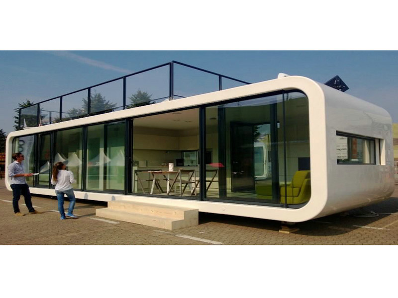 Integrated Mobile Capsule Homes with Italian smart appliances in Qatar