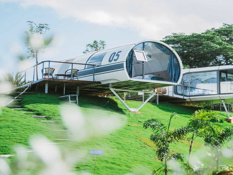 Insulated Futuristic Pod Living trends for environmentalists