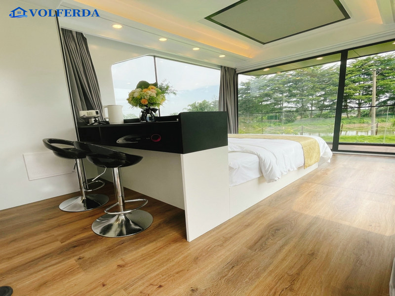 Exclusive Sustainable Space Pods with multiple bedrooms