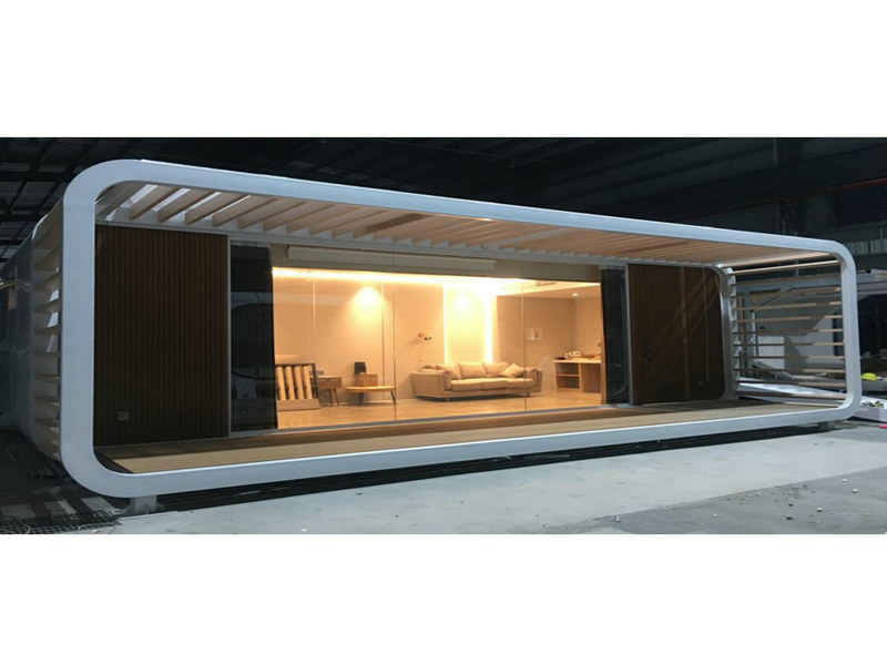 Minimalist CONTAINER HOME with Chinese feng shui design from Brazil