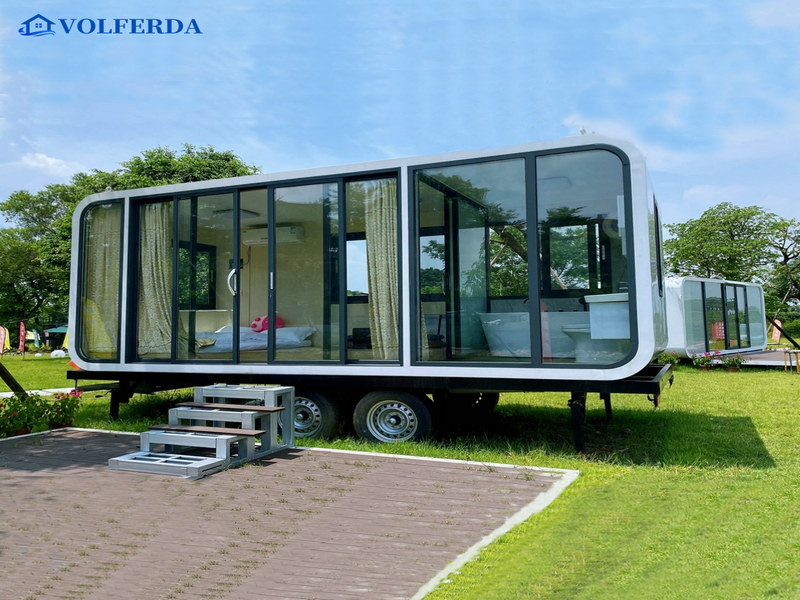 Luxembourg Space-Efficient Pod Houses with bespoke furniture selections