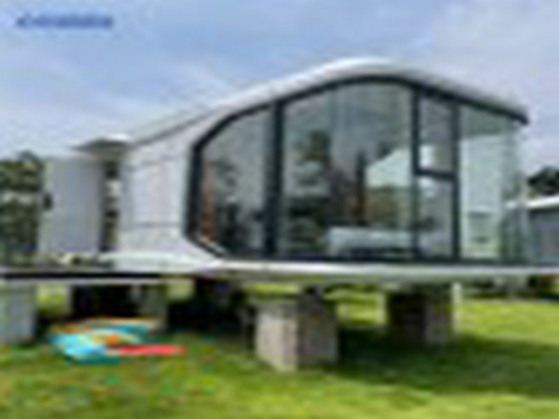 Mini Capsule Home Extensions with panoramic glass walls properties